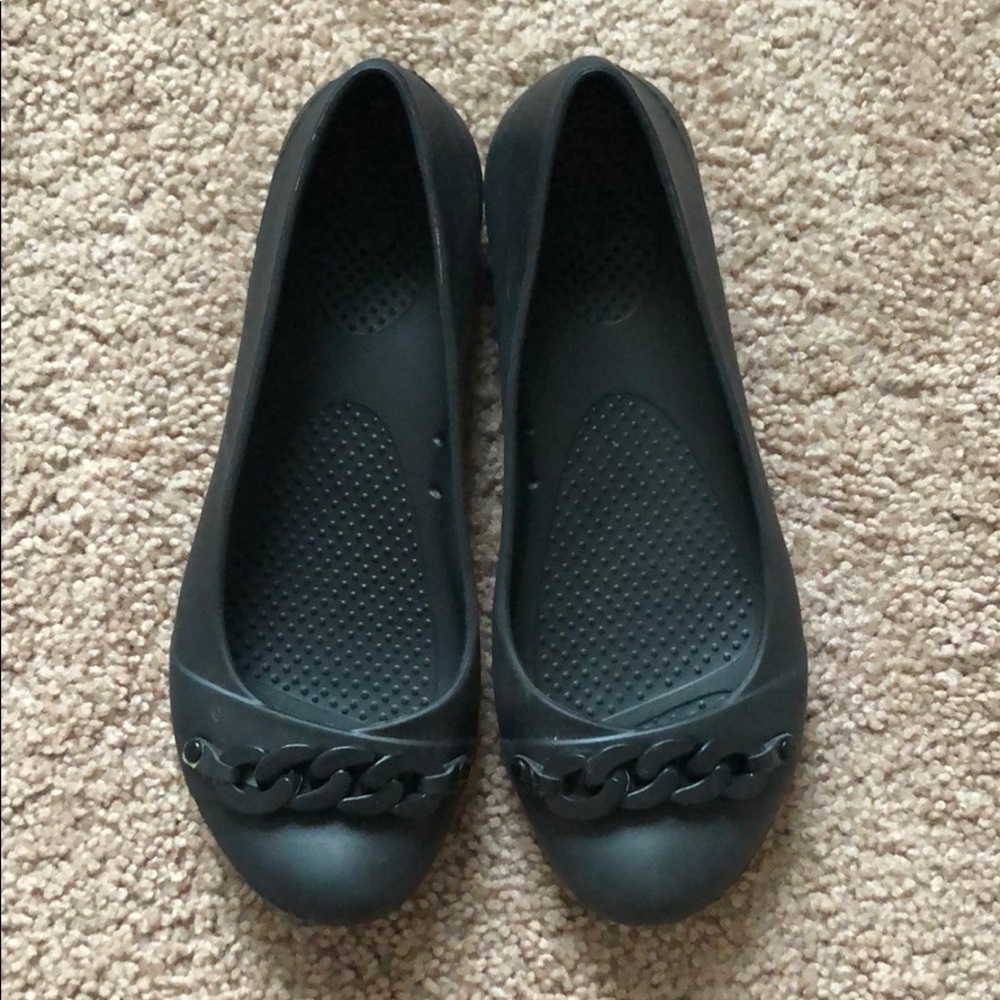 🖤 Crocs chain flats - 7 🖤